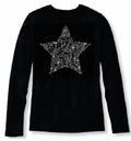 Christmas Crystal Floral Star Women's T-Shirt D383