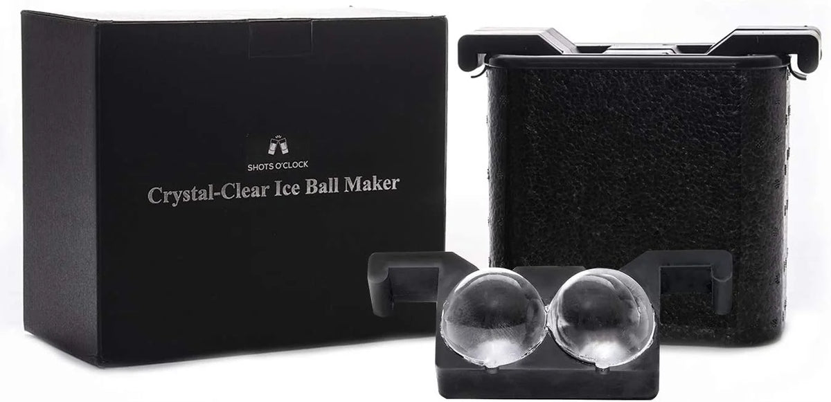 Round Ice Cube Mold Whiskey Ice Ball Maker Sphere Ice Cube Tray K403