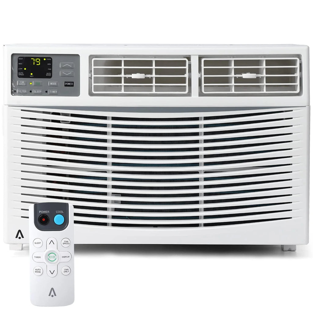 8,000 BTU Smart Window Air Conditioner White L64021