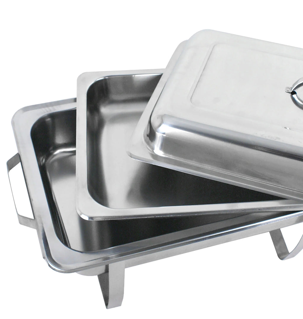 2 Rectangular + 2 Round Chafing Dishes Set H899