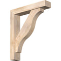 Douglas Fir Smooth Bracket with Offset Brace G5931