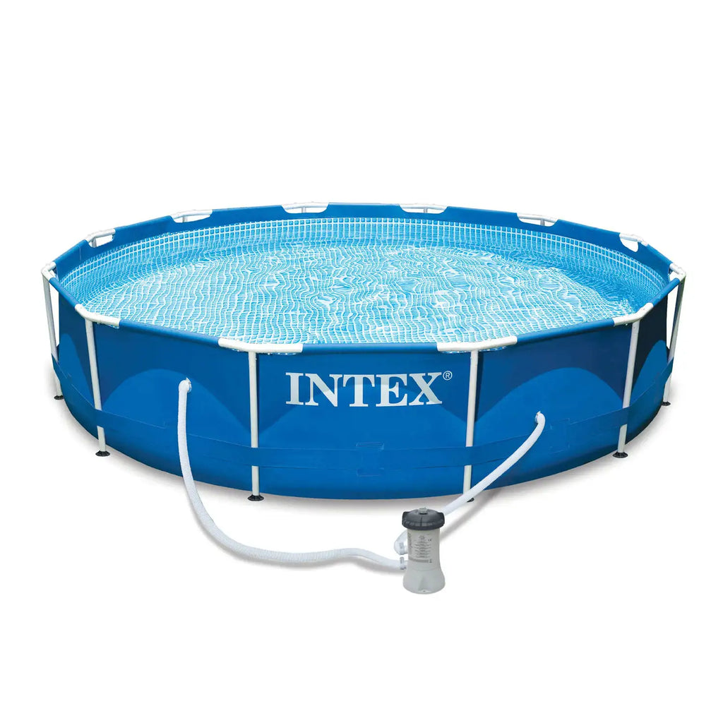 12'x30 Metal Frame Swimming Pool with Filter Pump B62850