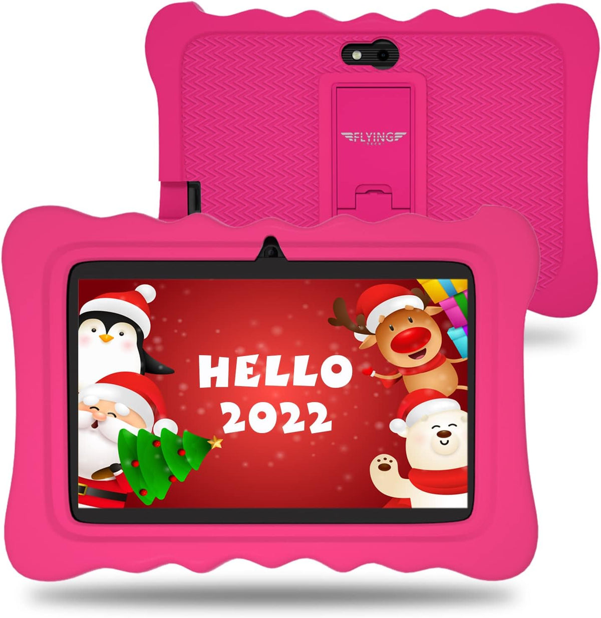 2 Pack Pink Kids Tablet with Kid-Proof Case K3357
