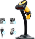 2.4GHz Wireless Handheld Barcode Scanner Pack of 2 M900876