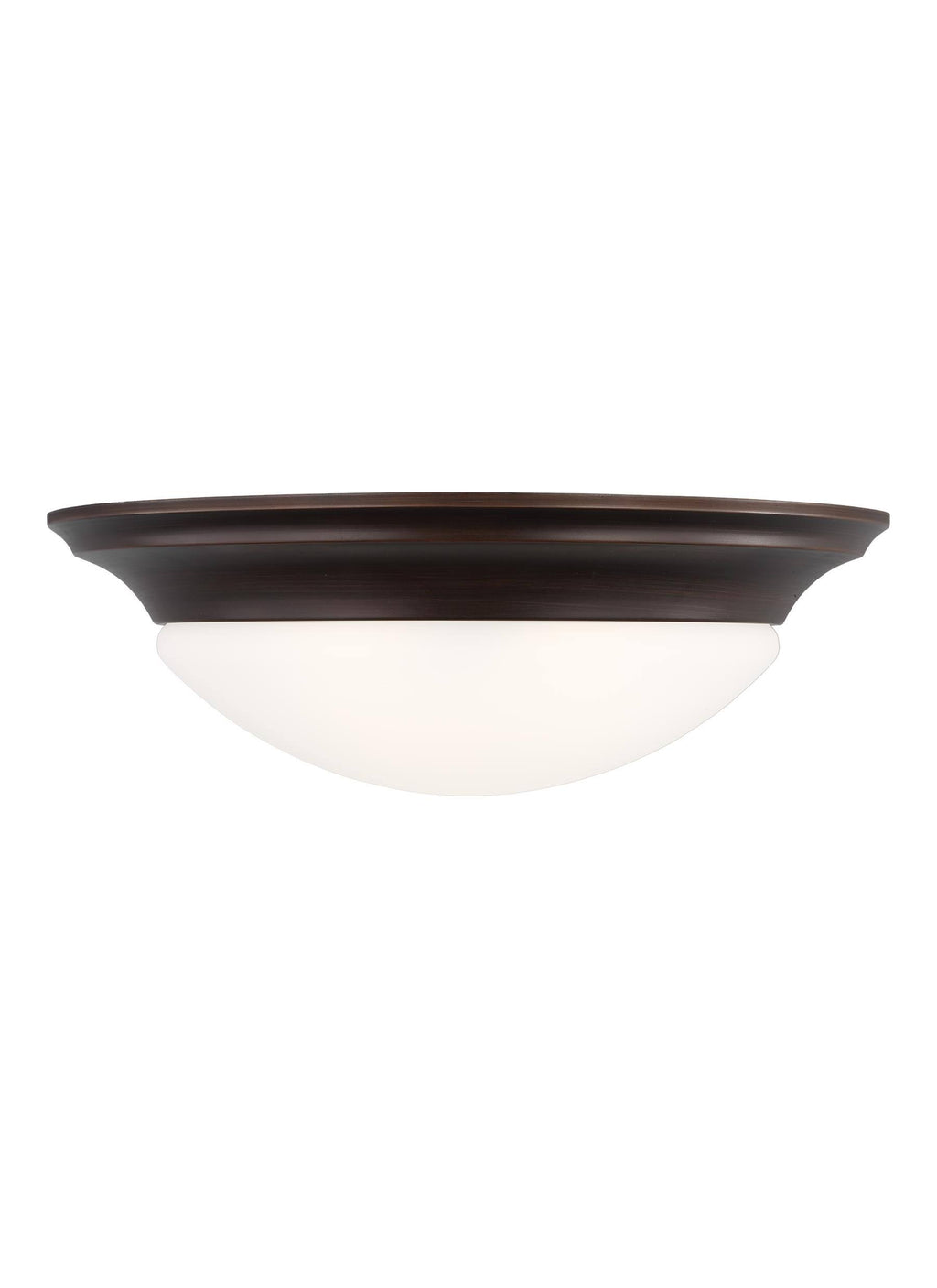 Bronze Three Light Flush Mount S27337
