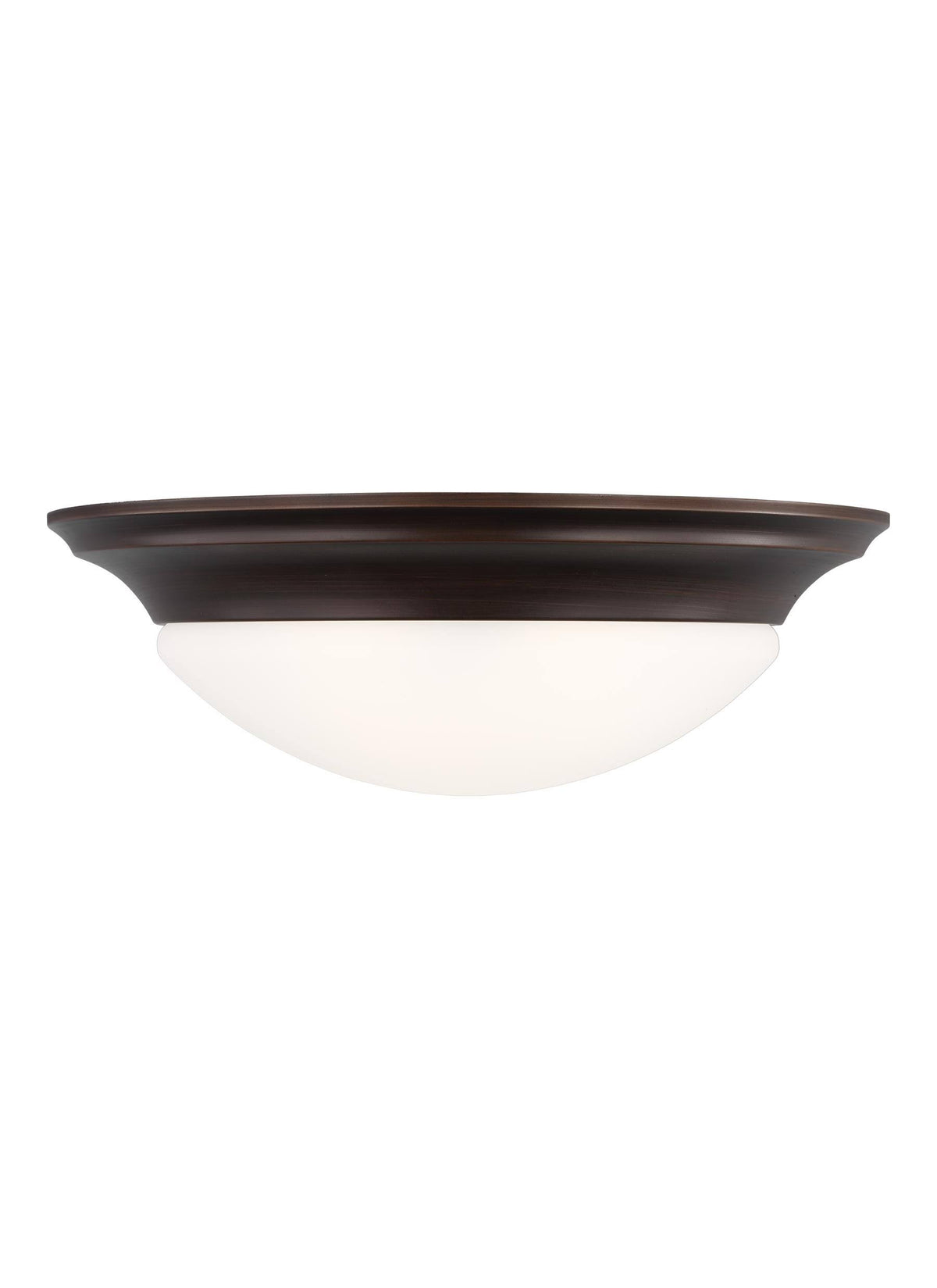 Bronze Three Light Flush Mount S27337