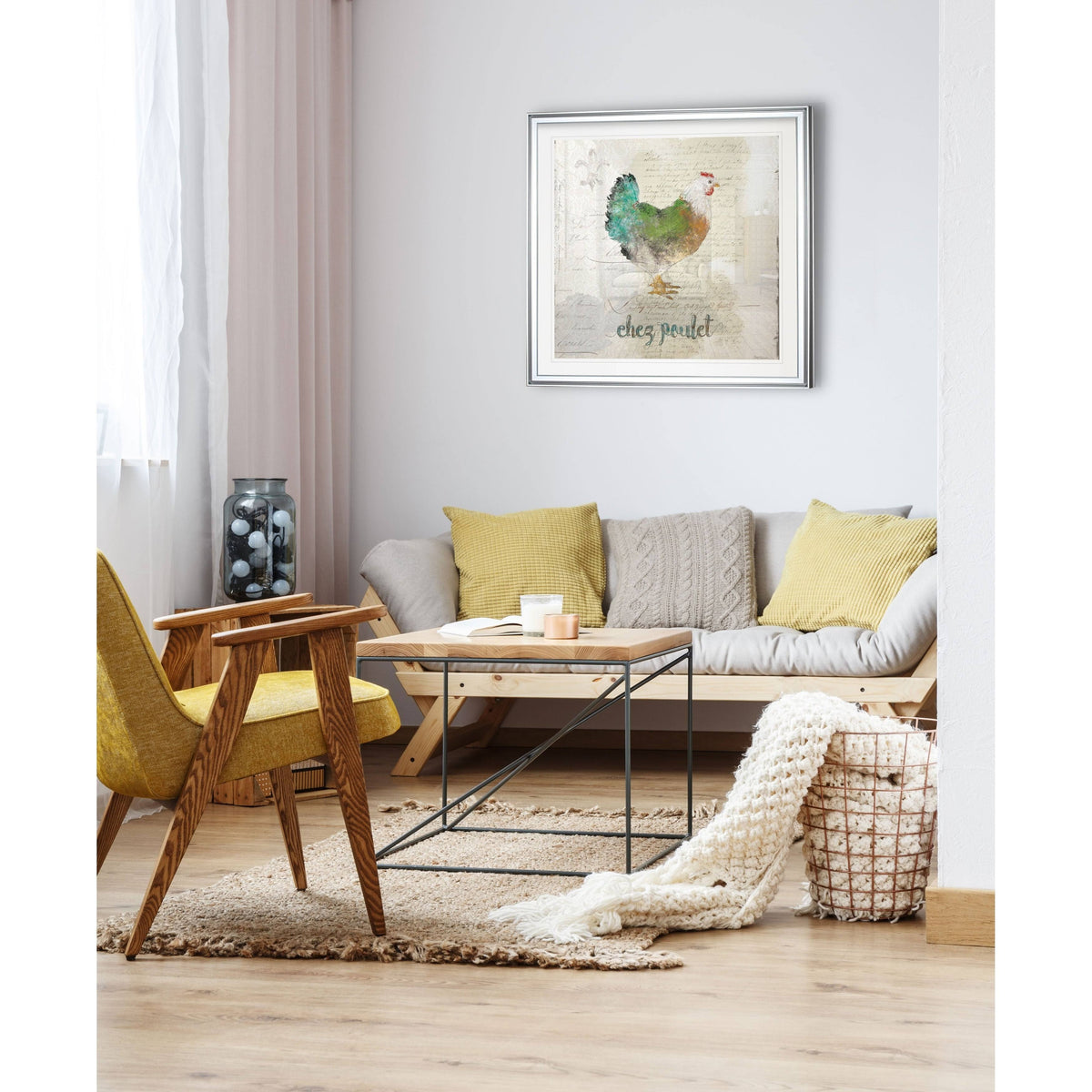 Framed Giclee Print D3715