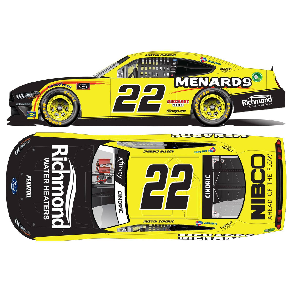 1:24 Die-Cast Ford Mustang E774508
