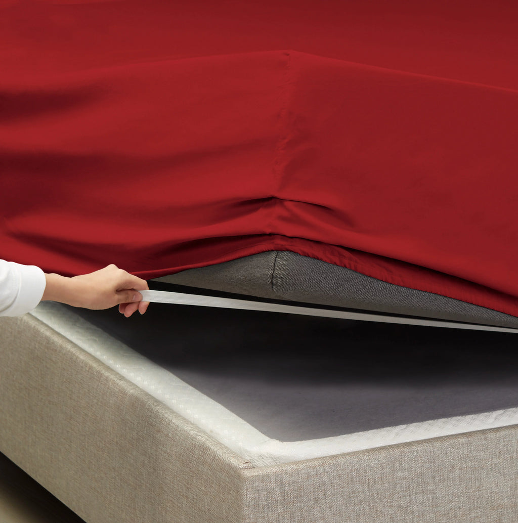 King 6pc Microfiber Extra Deep Pocket Sheet Set D111752