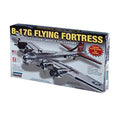 1:64 Scale B-17 Flying Fortress Chrome Finish I4036