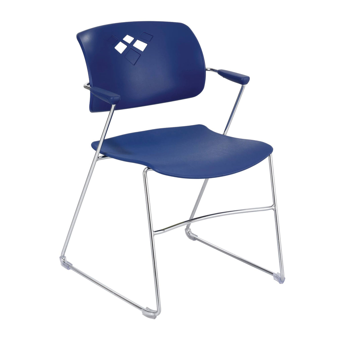 Stacking Chair (Qty. 4) Blue S14810