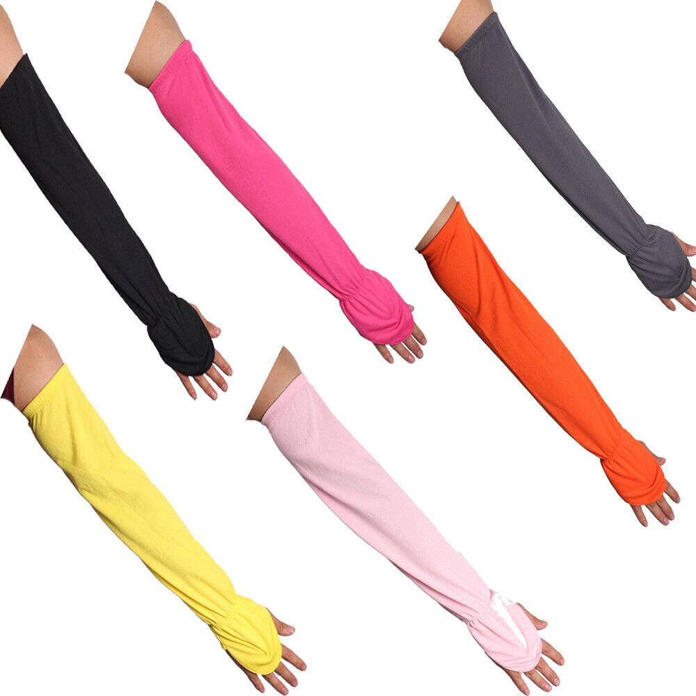 Women Outdoor Motorcycle Cycling Stretch Arm Long Sleeves UV Protection W1309