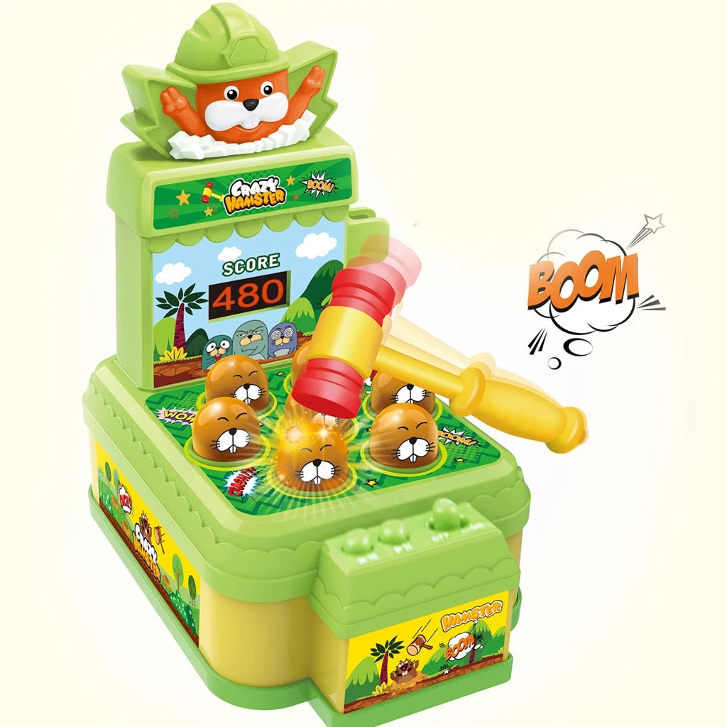 Mini Coin-operated Pound Arcade Game Toy with One Hammer E85182