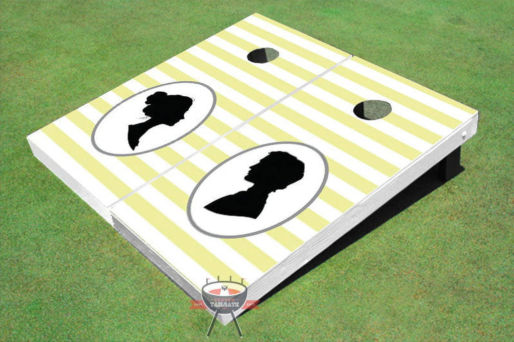 Striped Pattern Cornhole Boards I82577