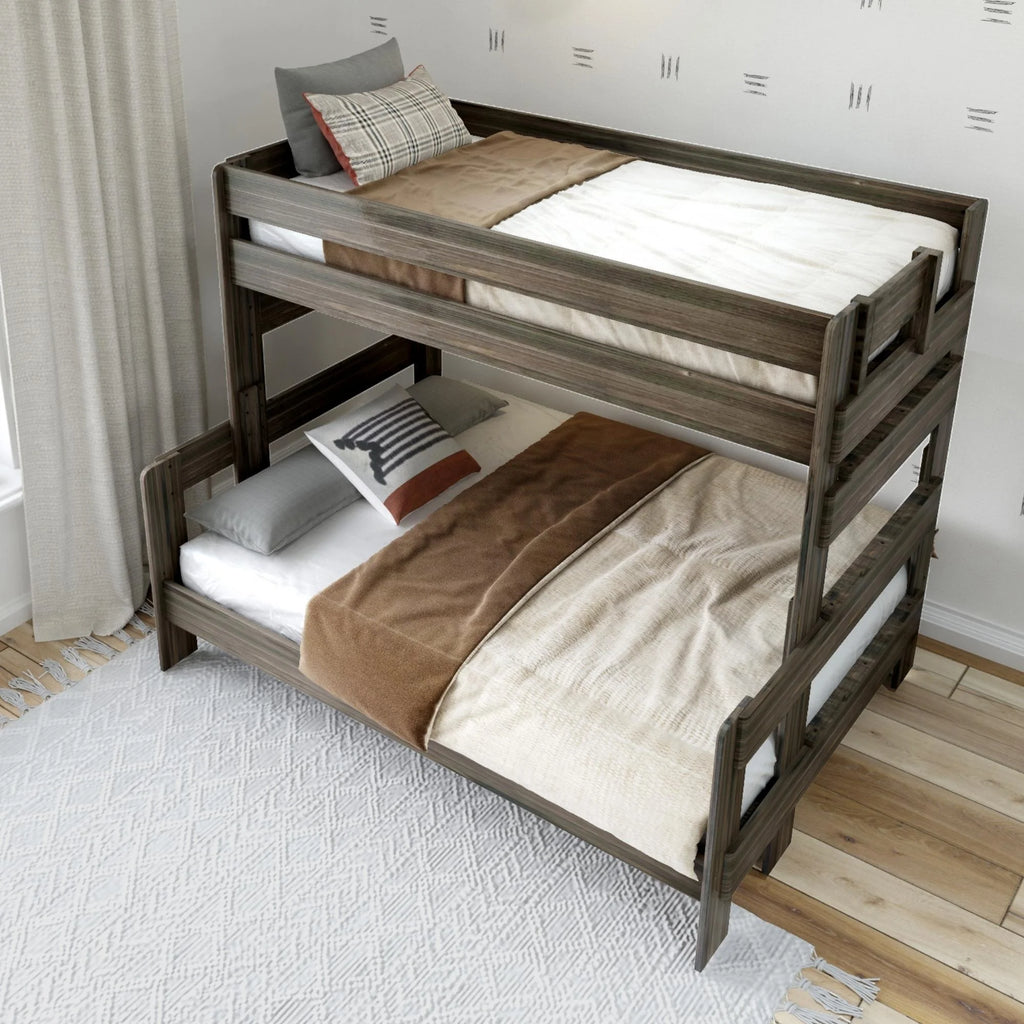 Solid Wood Twin over Full Bunk Bed B2080