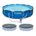 12'x30 Metal Frame Swimming Pool with Filter Pump B62850