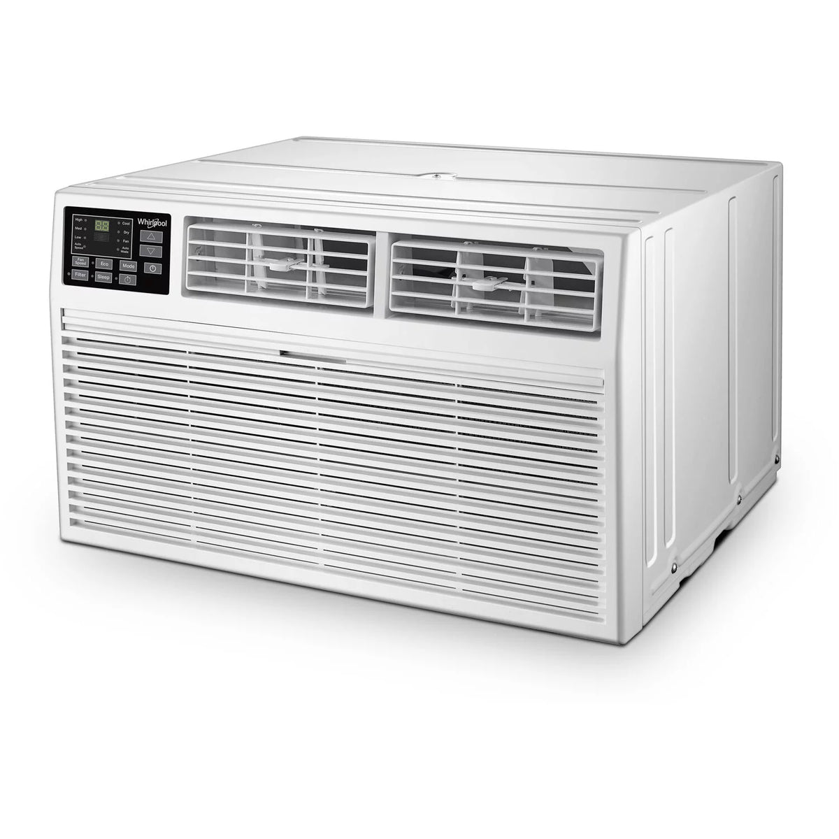 8000 BTU 115-Volt Wall Air Conditioner with Remote, White R36756