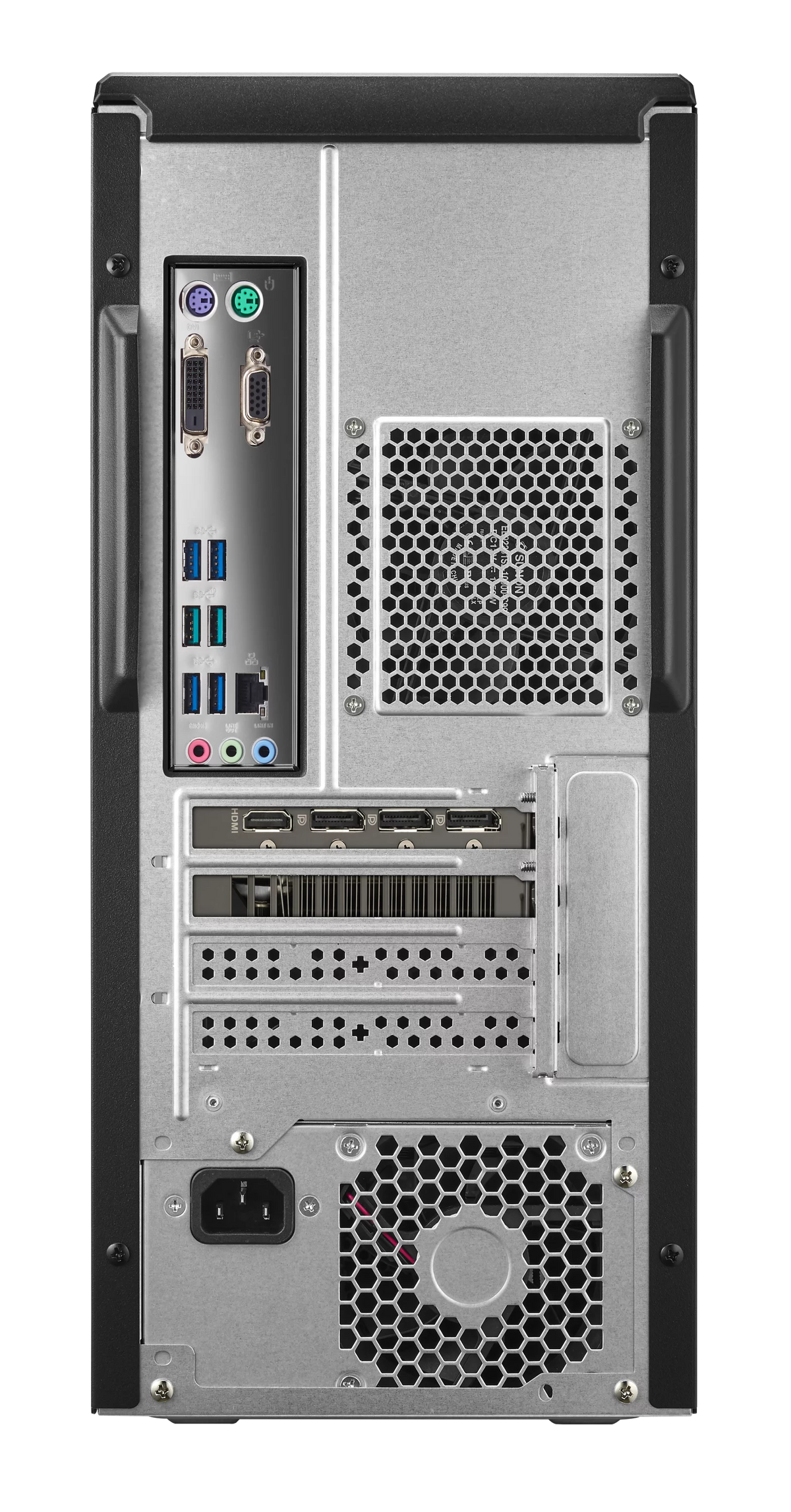 Gray Desktop with Intel Core i5-11400F, NVIDIA GeForce RTX 3050, 8GB RAM, 512GB SSD, Windows 11 Home Y4005