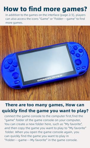 5.1 inch Handheld Game Console Y9856