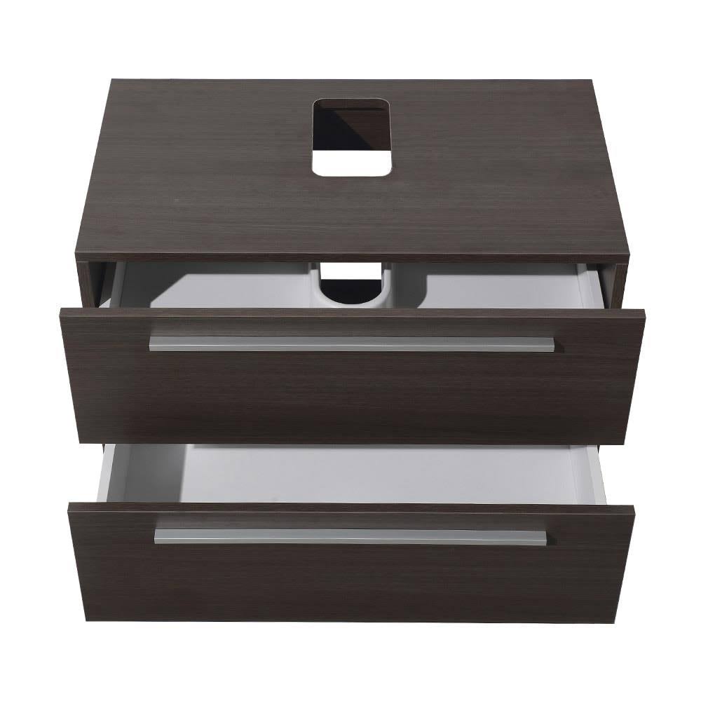 Gray Oak Bathroom Cabinet A3910