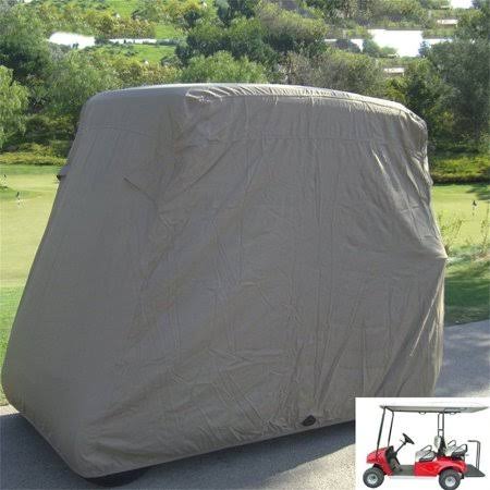 4 Passenger Golf Cart Cover 80 inch Taupe G4646