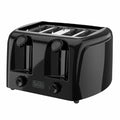 4-Slice Black Toaster X9275