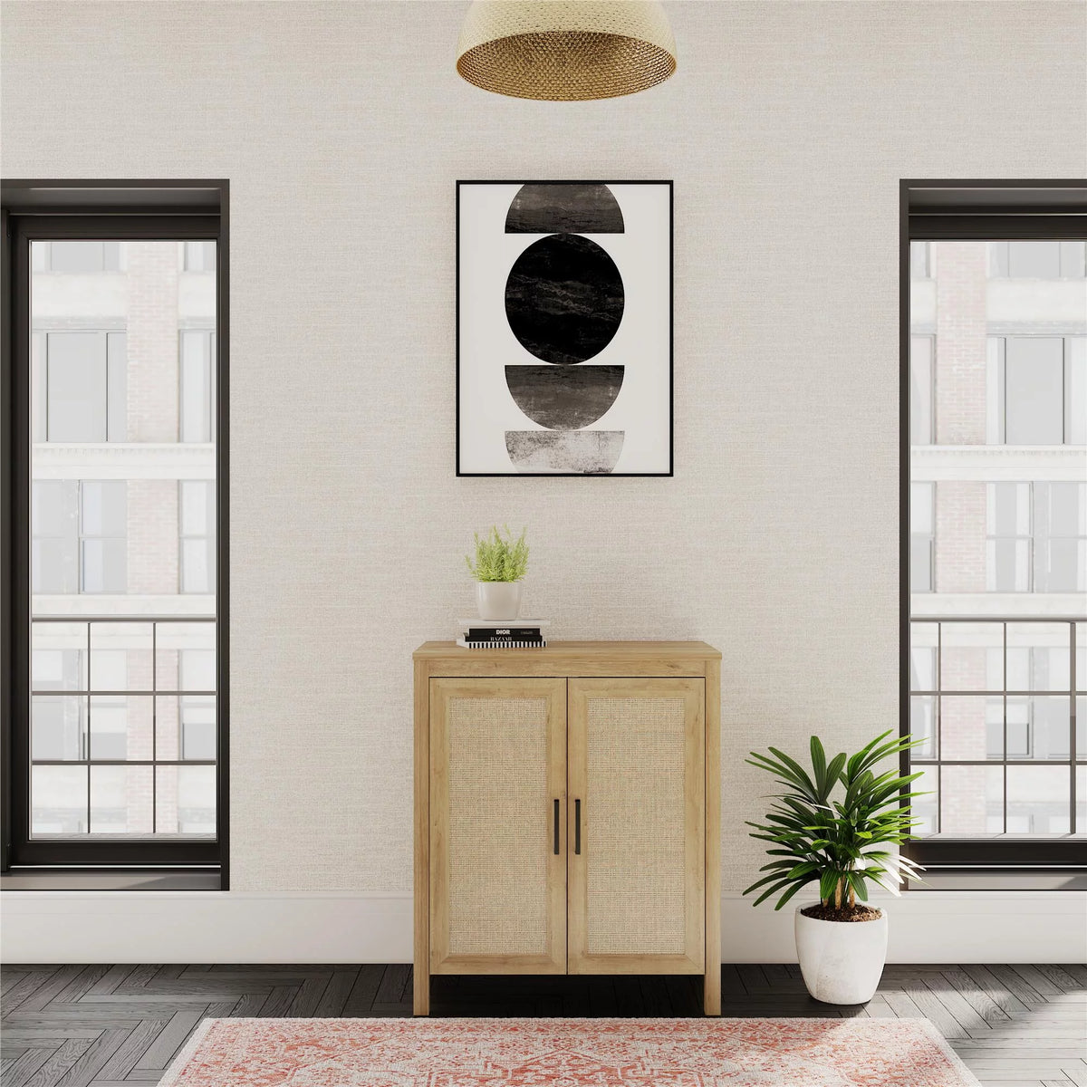 2 Door Accent Cabinet H36181