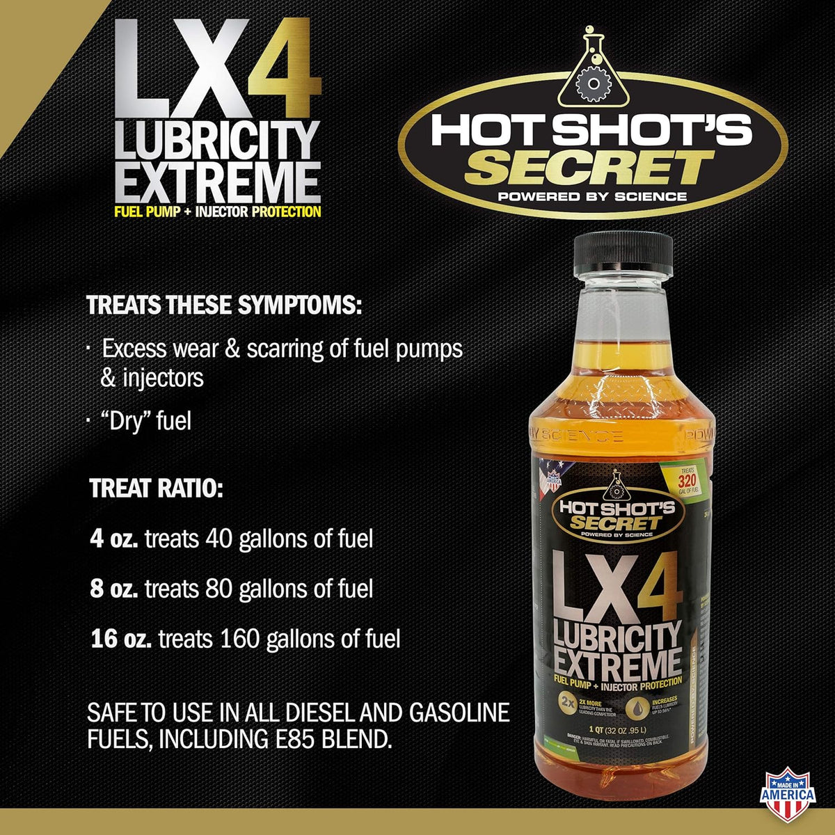 LX4 Lubricity Extreme 32 Ounce 2 Pack C4065