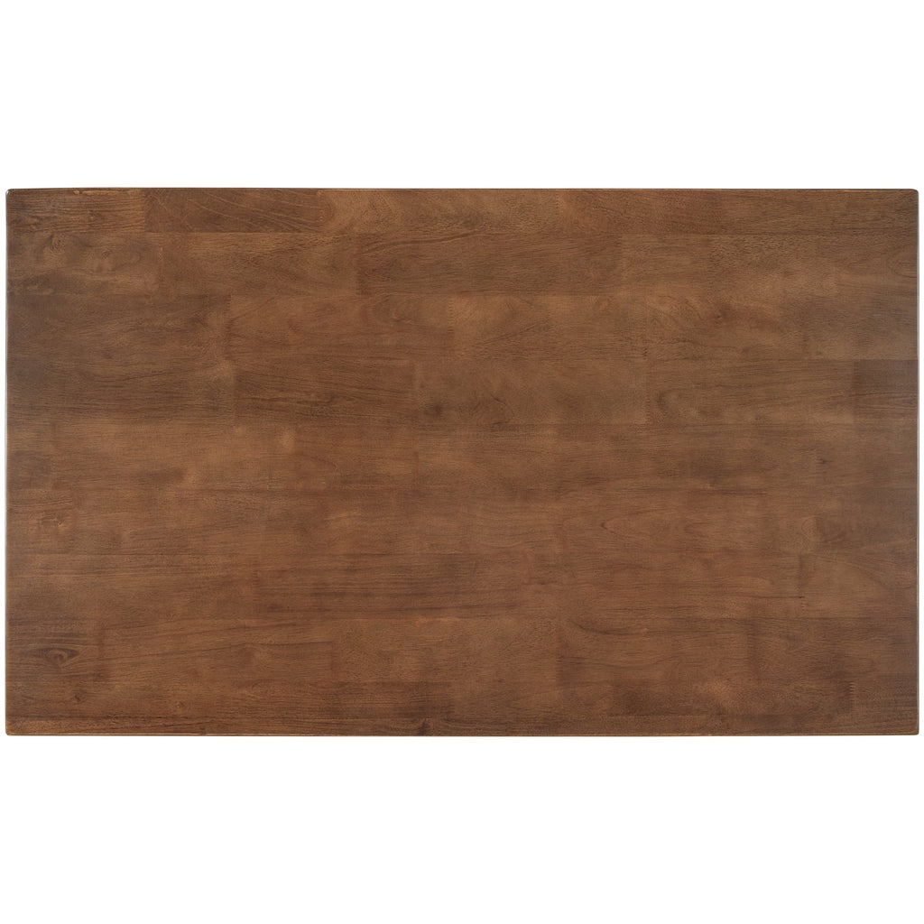 Solid Wood Kitchen Island with 2 Open Shelves H1698
