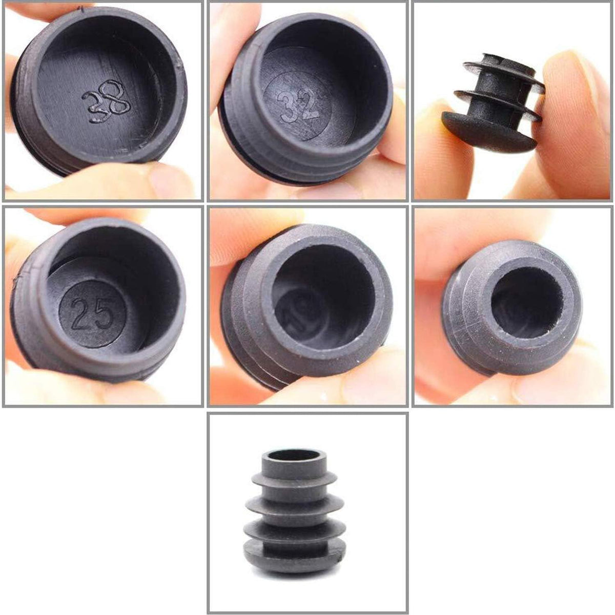 Round Plastic Tubing Plug A294