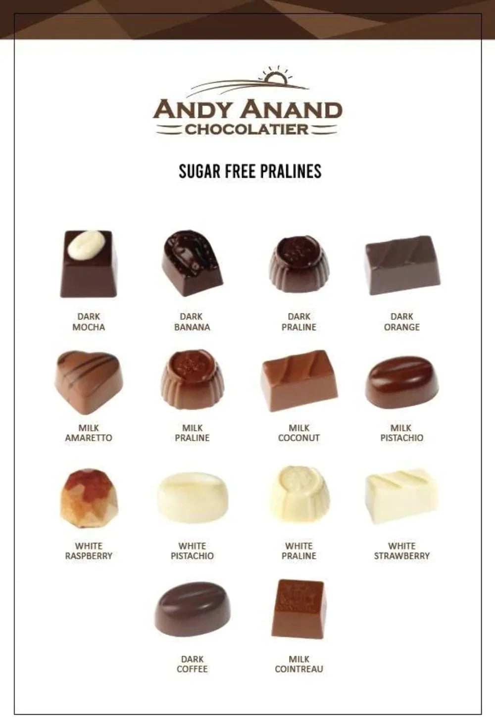 Chocolate Belgian Sugar Truffles 16 Pieces Gift Boxed N84297