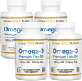 100 Fish Gelatin Softgels Omega-3 Fish Oil 4 Pack H770
