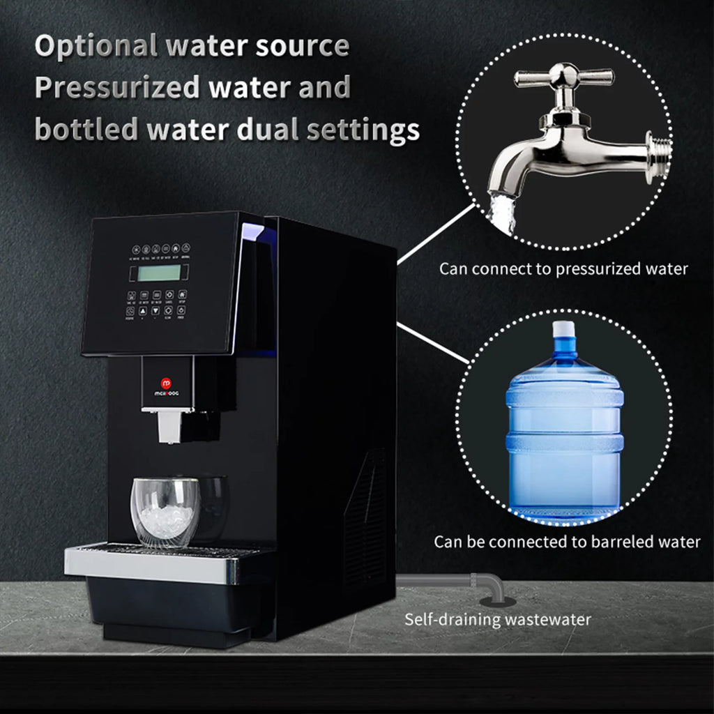 Fully Automatic Stainless Steel Ice Maker W669