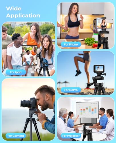 67" Aluminum Tripod with Phone Holder & Wireless Remote G2206