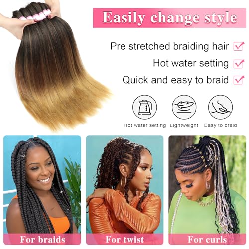 Pre Stretched Braiding Hair V812236