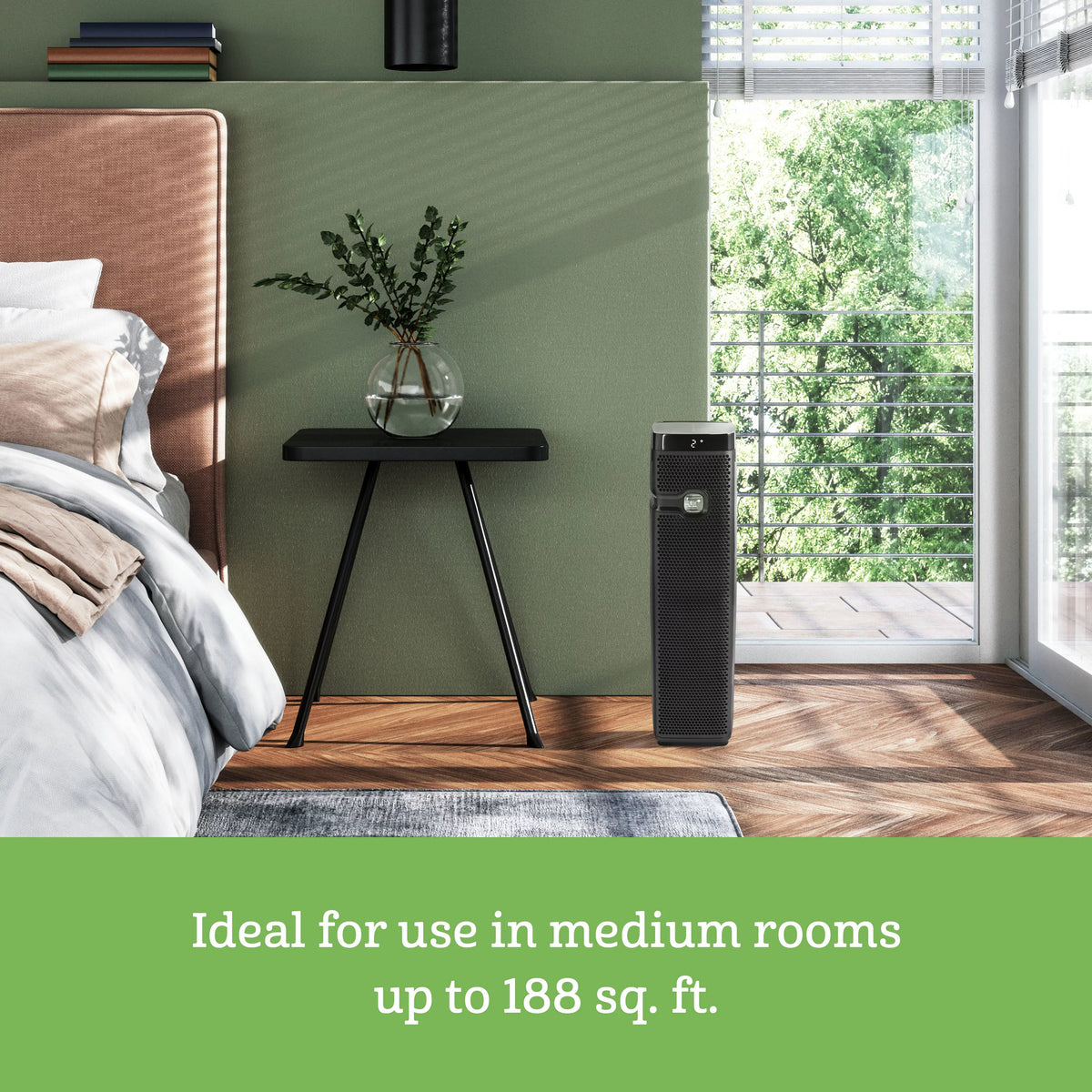 True Hepa Air Purifier Tower with Timer and Filter Light M3340