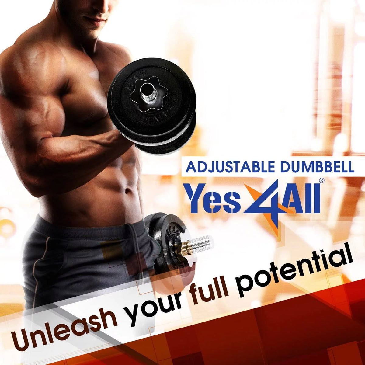 200 lbs Adjustable Cast Iron Dumbbell Set E983978