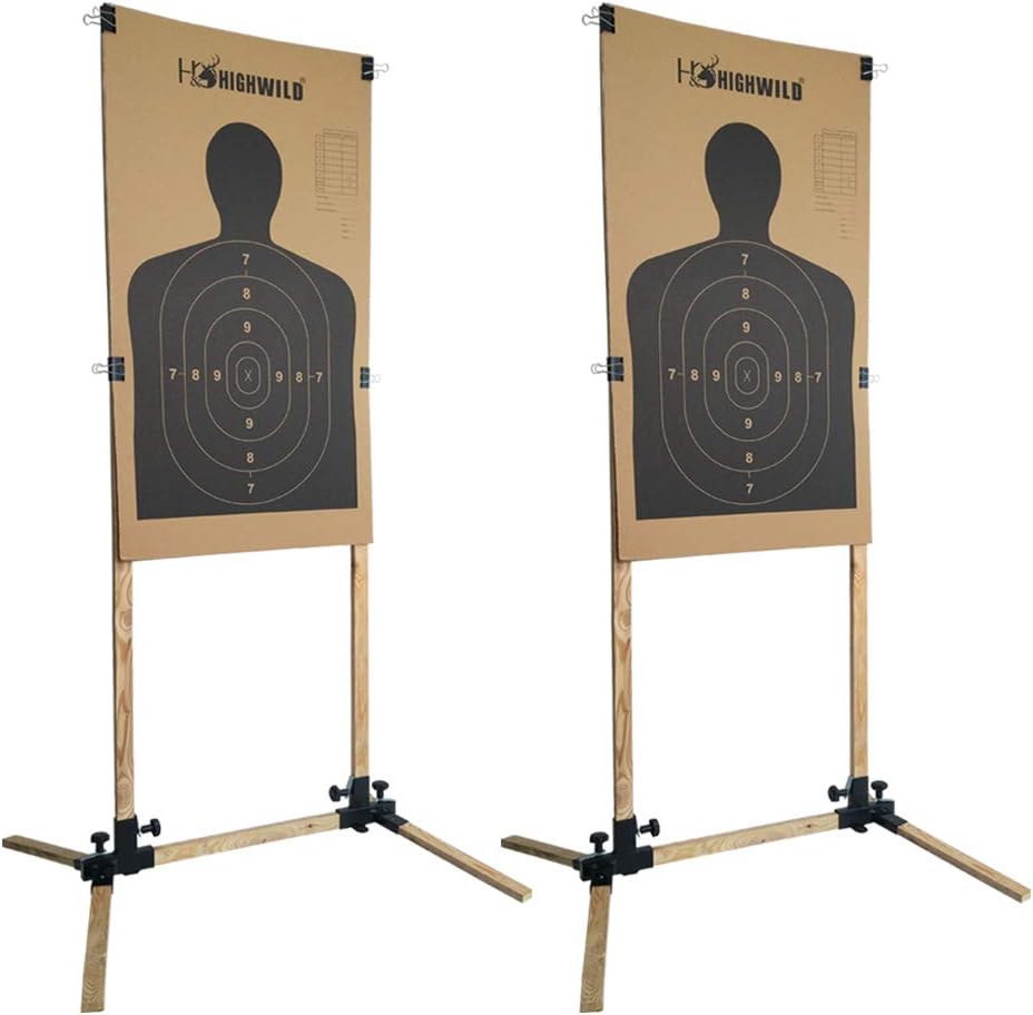 Adjustable Target Stand Base for Paper Shooting Targets S1245
