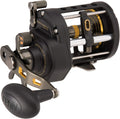 Black Gold Saltwater Casting Reel, 5.1 Gear Ratio, 30 lb Max Drag F605965