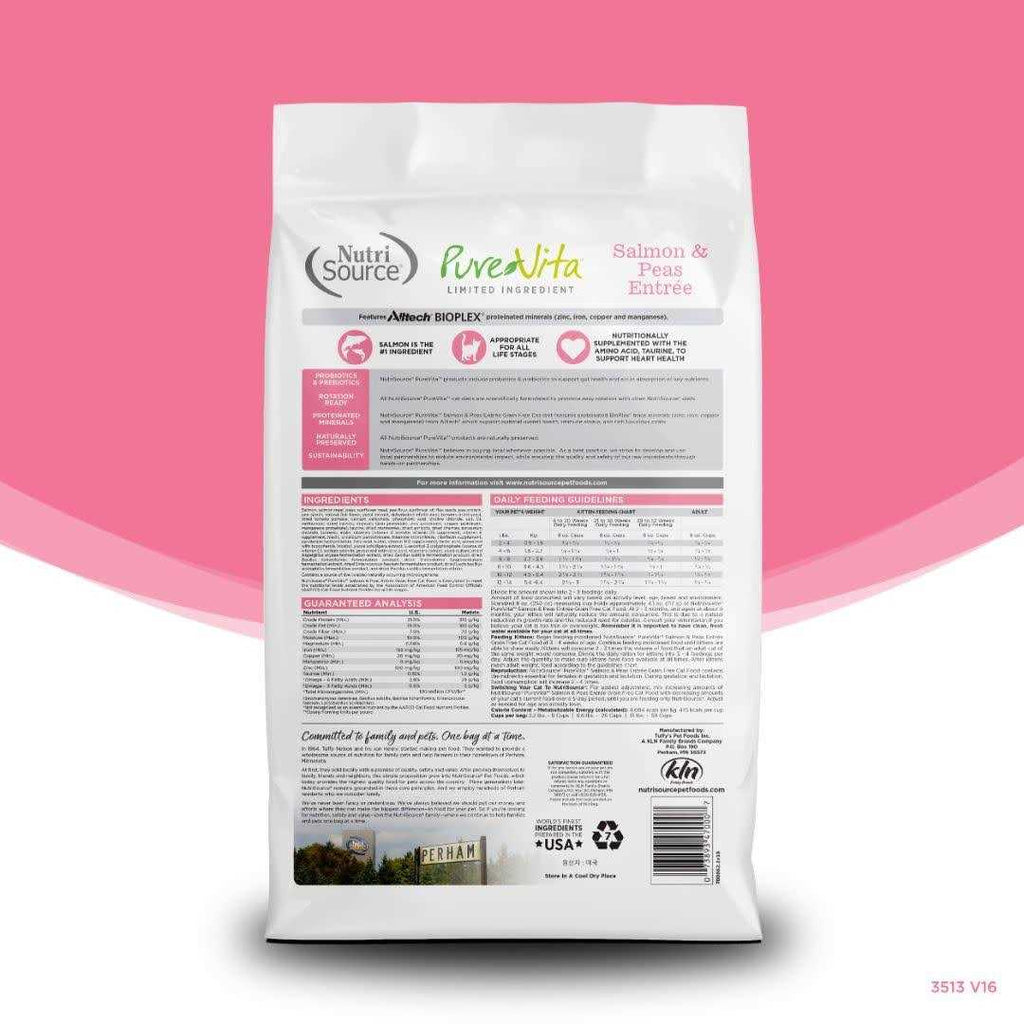 Grain Free Salmon & Peas Dry Cat Food H332