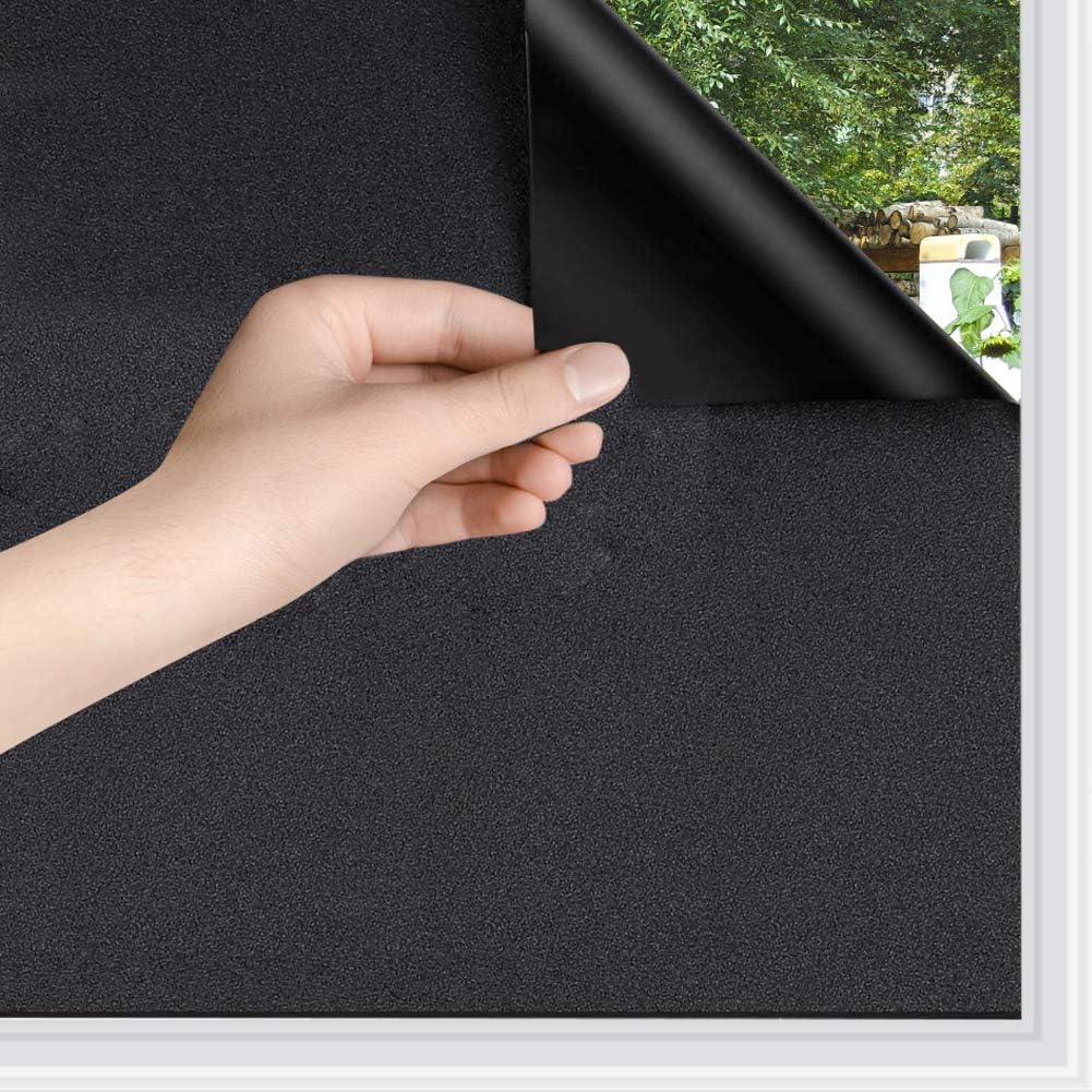Blackout Window Film 35.4 Inch x 13.1 Feet Pack of 2 Y4169
