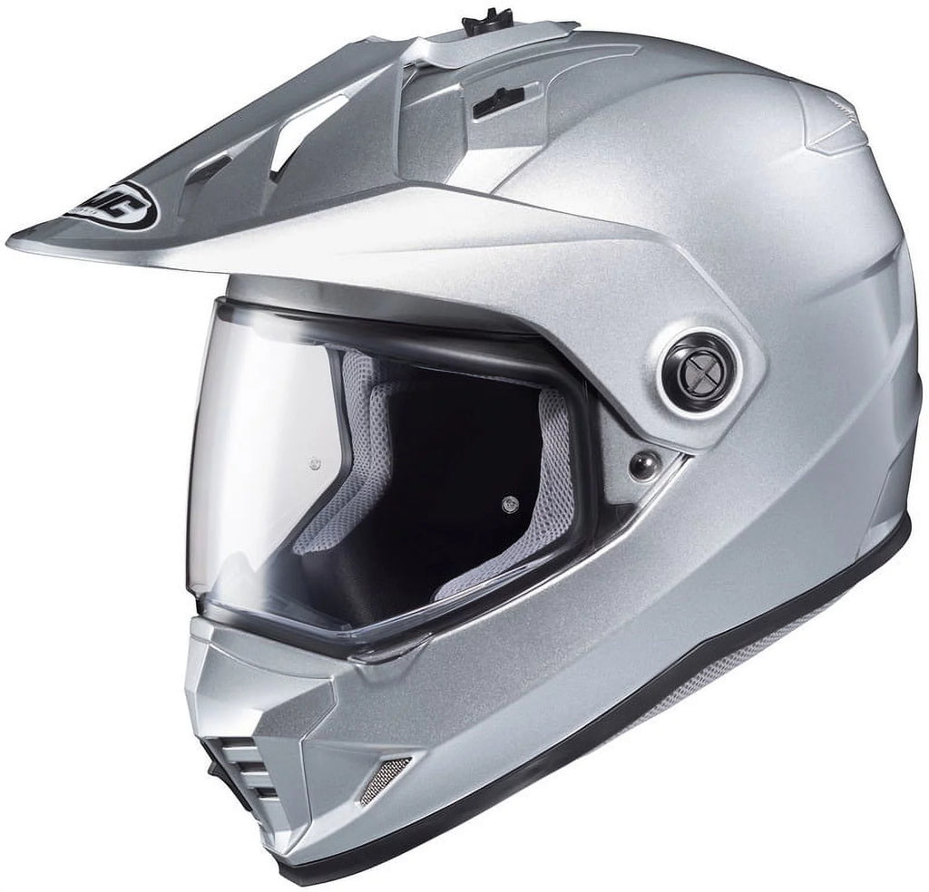 Gloss Silver Helmet size Medium B996