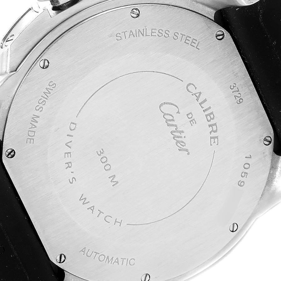 Black Rubber 42mm Dive Watch E581
