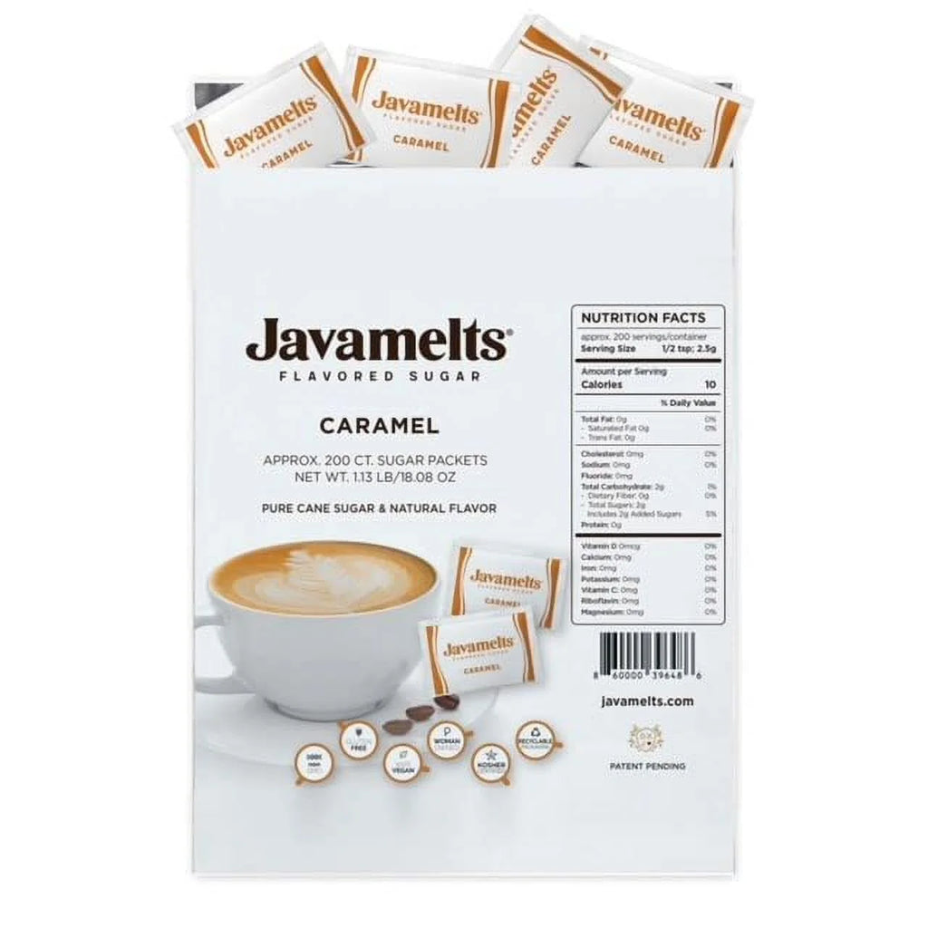 Caramel Flavored Sugar 200 Packets J4080