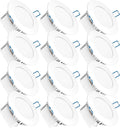 12 Pack 4 Inch Ultra Thin LED Recessed Lighting 2700K Soft White Dimmable M909