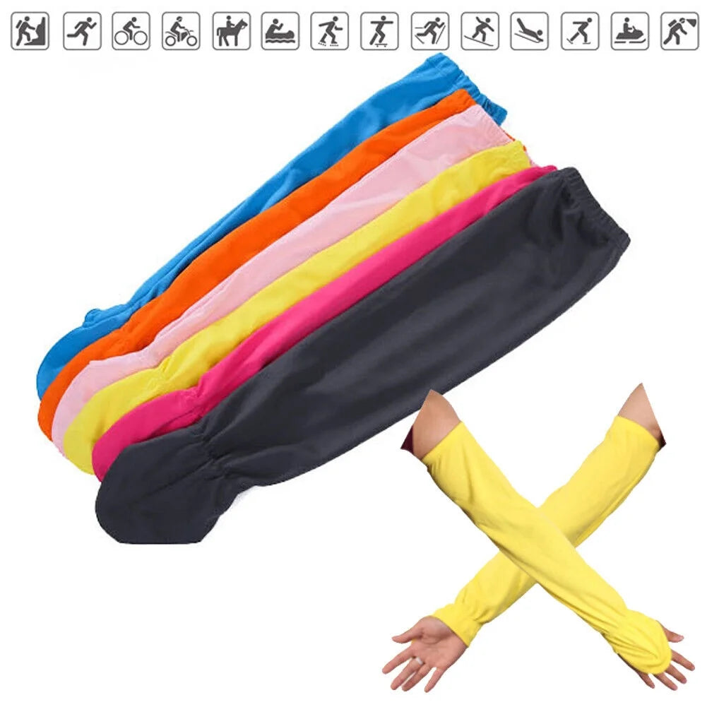 Women Outdoor Motorcycle Cycling Stretch Arm Long Sleeves UV Protection W1309