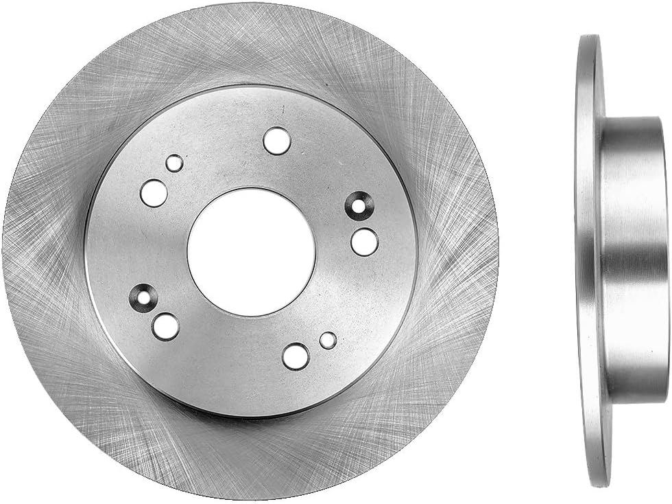 2 Pack of 2 Rear Brake Rotors Set C715