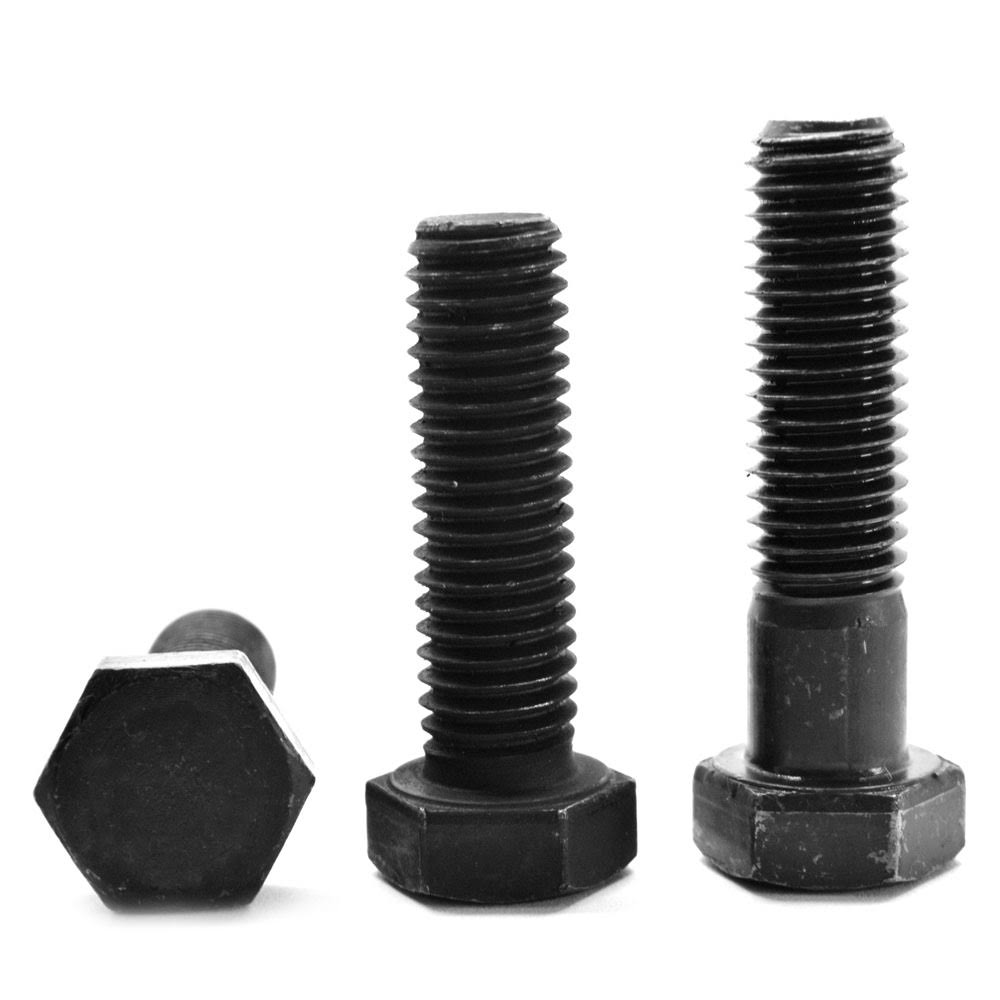 1/4x22-20 x 1/2x22 Coarse Thread Grade 8 Hex Cap Screw Alloy Steel Black Oxide V368250