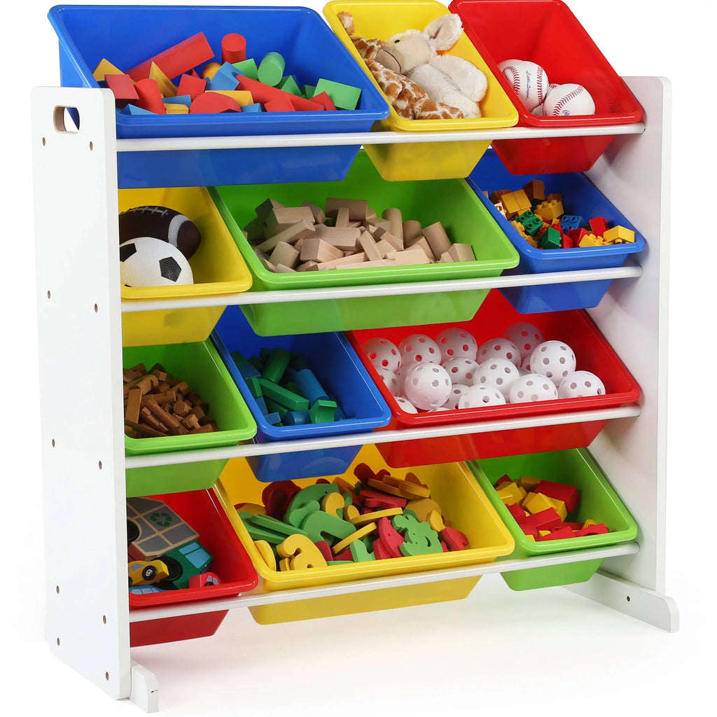 12 Bin Kids Toy Storage Organizer N67294
