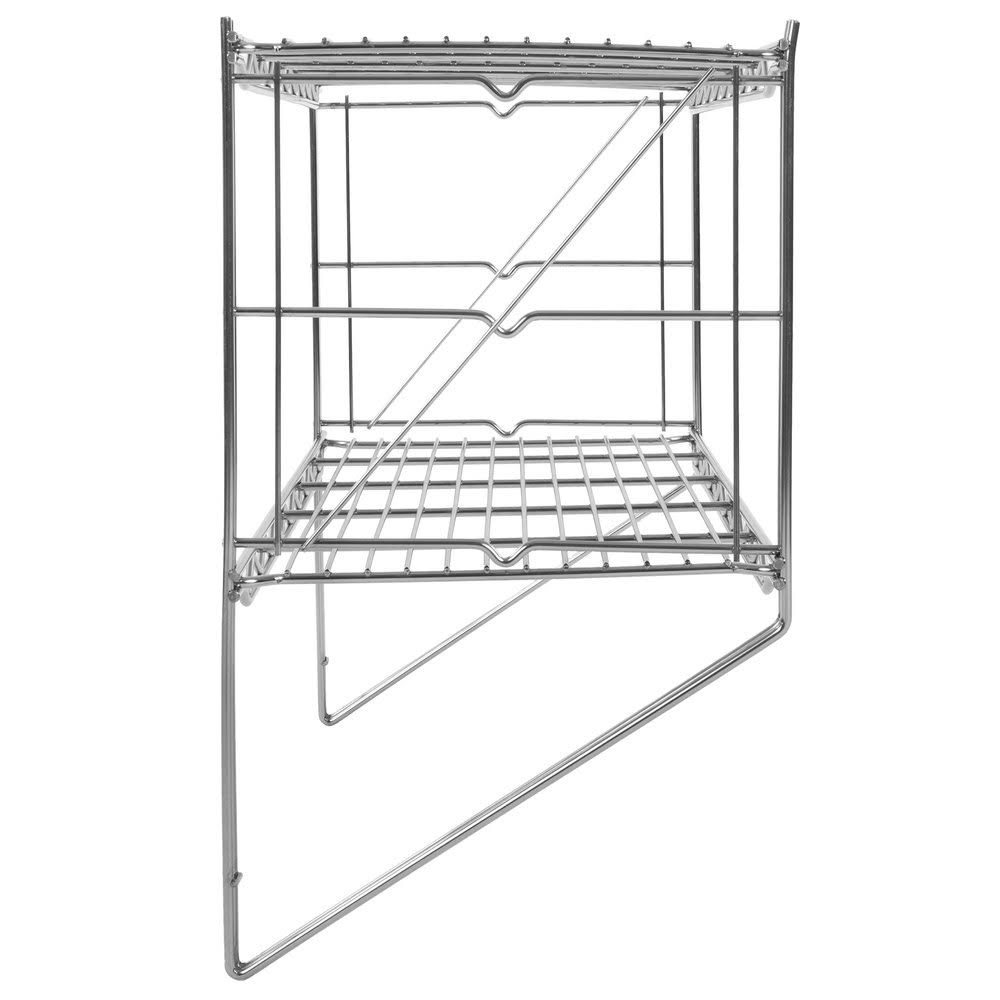 Chrome Shelf Wall Kit O2749